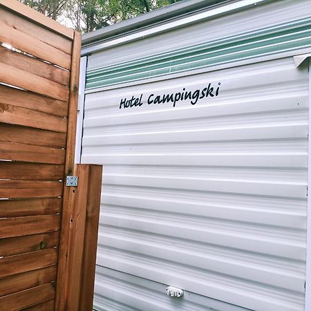 Tinyhaus Idyllisch Am Waldesrand Hotell Cottbus Eksteriør bilde