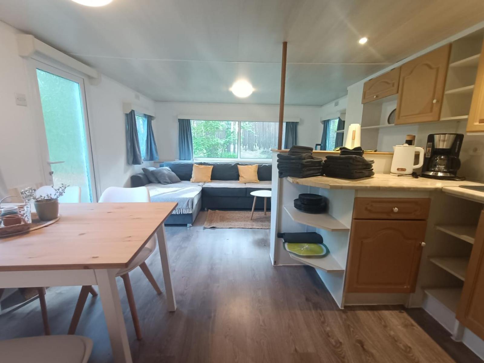 Tinyhaus Idyllisch Am Waldesrand Hotell Cottbus Eksteriør bilde
